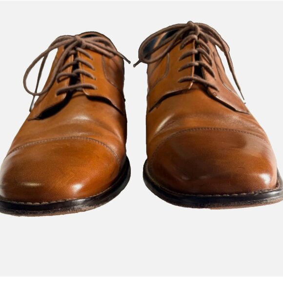 Johnston Murphy Shoes 13M Saddle Tan Oxford main image 7